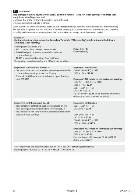 Employer Further Guide to PAYE and NICs - HM Revenue & Customs