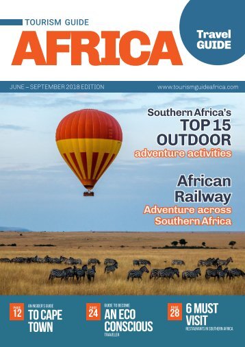 Tourism Guide Africa June - September 2018 Edition