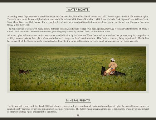 North Fork Ranch Offering Brochure