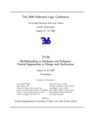 Multithreading in Hardware and Software - Bad Request