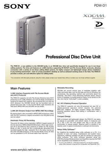 Professional Disc Drive Unit - TNP Broadcast