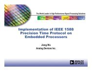 Implementation of IEEE 1588 Precision Time Protocol on Embedded ...