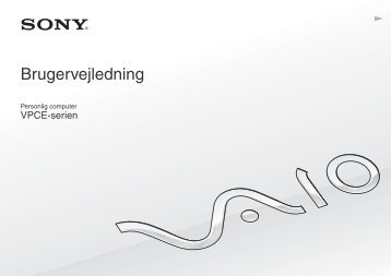 Sony VPCEB4E1R - VPCEB4E1R Mode d'emploi Danois