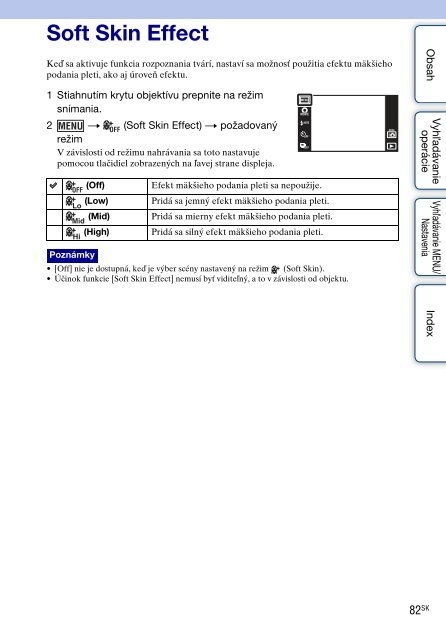 Sony DSC-TX9 - DSC-TX9 Consignes d&rsquo;utilisation Slovaque