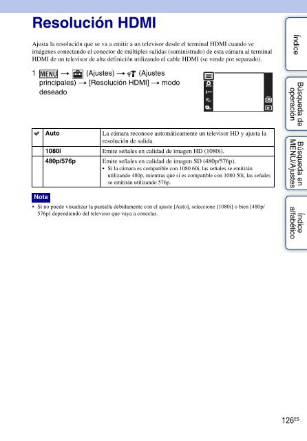 Sony DSC-TX9 - DSC-TX9 Consignes d&rsquo;utilisation Espagnol