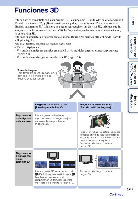 Sony DSC-TX9 - DSC-TX9 Consignes d&rsquo;utilisation Espagnol