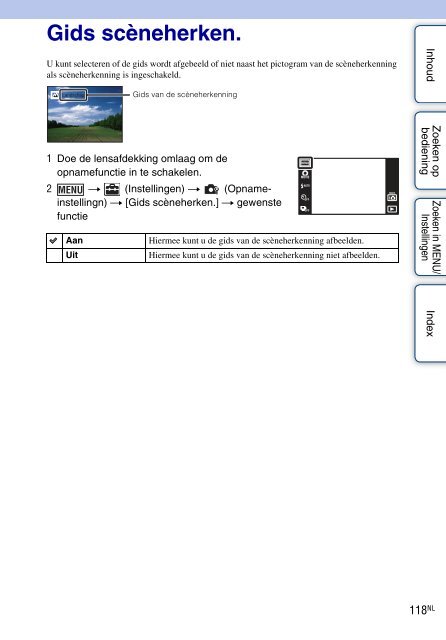 Sony DSC-TX9 - DSC-TX9 Consignes d&rsquo;utilisation N&eacute;erlandais