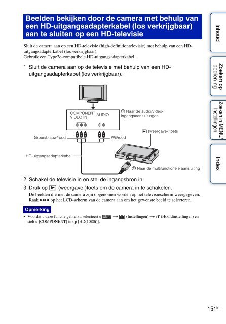 Sony DSC-TX9 - DSC-TX9 Consignes d&rsquo;utilisation N&eacute;erlandais