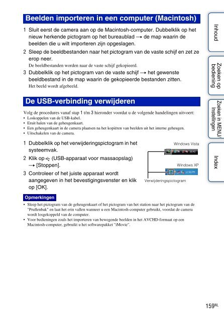 Sony DSC-TX9 - DSC-TX9 Consignes d&rsquo;utilisation N&eacute;erlandais