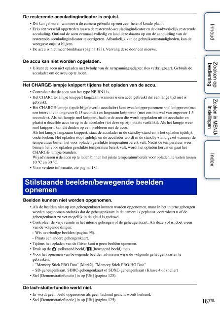 Sony DSC-TX9 - DSC-TX9 Consignes d&rsquo;utilisation N&eacute;erlandais