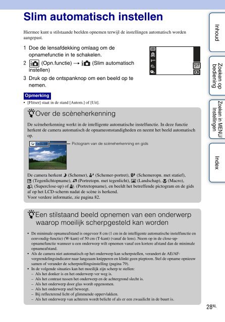 Sony DSC-TX9 - DSC-TX9 Consignes d&rsquo;utilisation N&eacute;erlandais