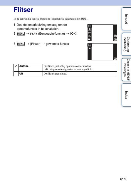 Sony DSC-TX9 - DSC-TX9 Consignes d&rsquo;utilisation N&eacute;erlandais