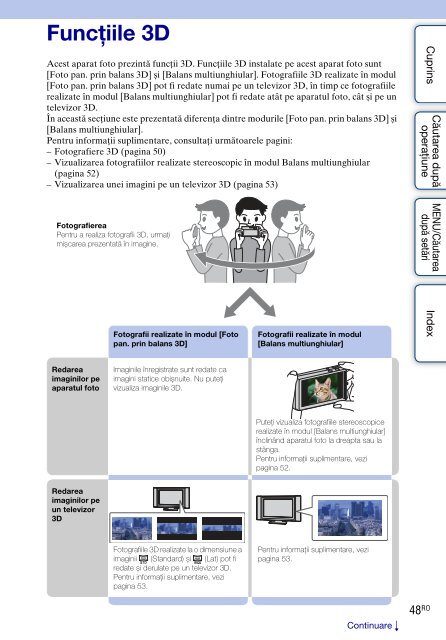 Sony DSC-TX9 - DSC-TX9 Mode d'emploi Roumain