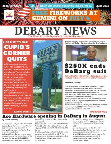 June 2018 DeBary News