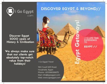 I Go Egypt Travel