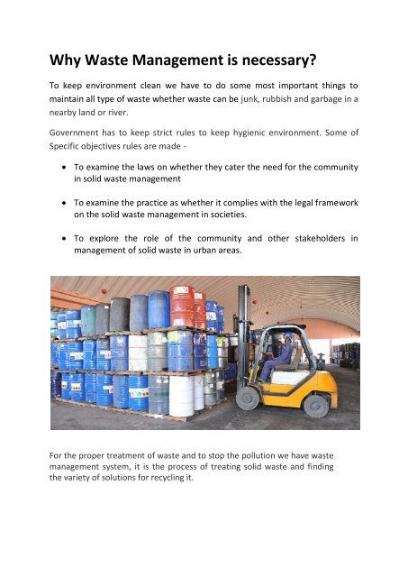 Why Waste Management Is Necessary sustainable-solid-waste-management-iils-blog