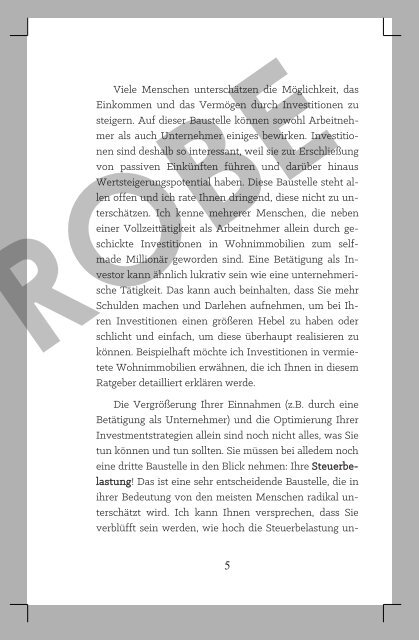 Leitfaden für Investmentstrategie, Steuerstrategie & steueroptimierte Rechtsformwahl: Das Erfolgsgeheimnis für den Aufstieg aus der Mittelschicht zum Millionär von Alexander Goldwein | auf Amazon: amzn.to/2t58tHv 