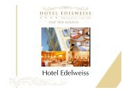 Hotel Edelweiss Broschüre EN