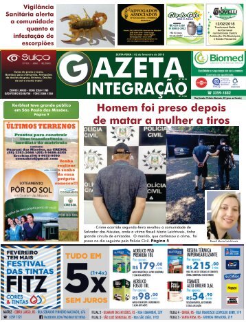 Gazeta Integração 02.02.18