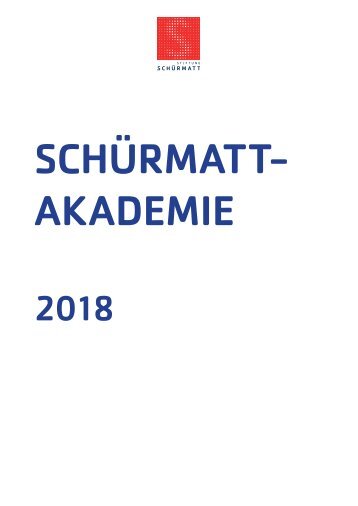 Schürmatt-Akademie 2018