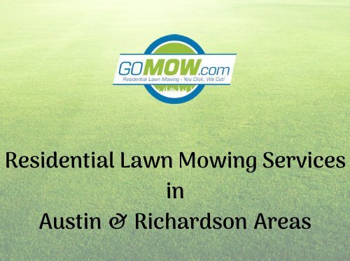mowing service