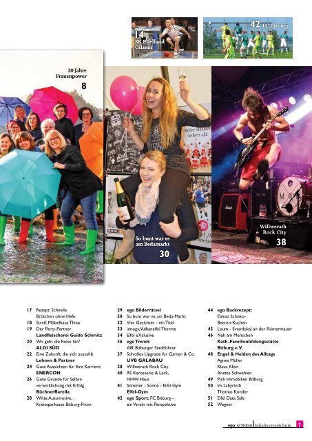 ego Magazin Bitburg Südeifel Ausgabe 29