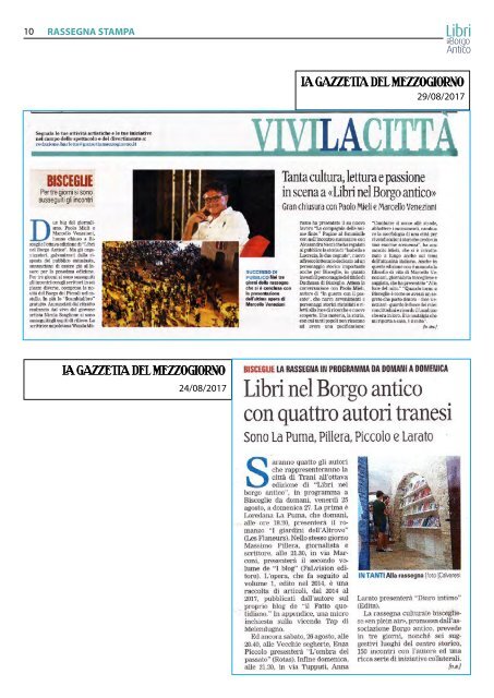 Rassegna Stampa LBA 2017