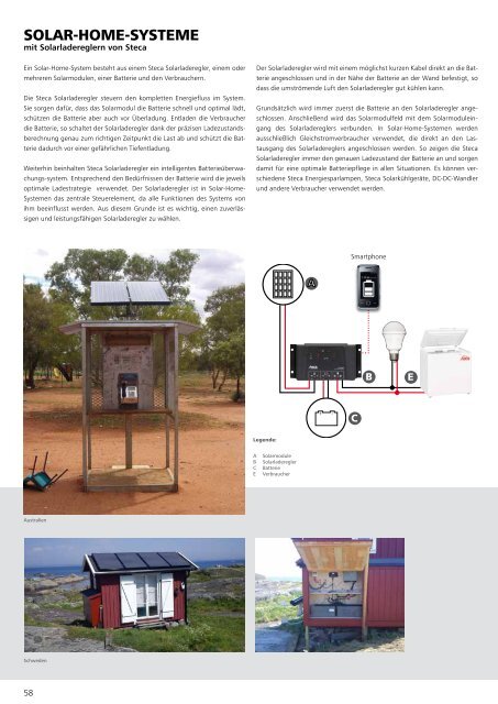 Steca Elektronik Katalog PV Autarke Systeme (25|2018)