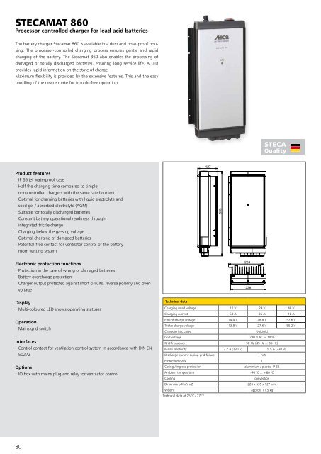 Steca Elektronik Catalog PV Off Grid (25|2018)