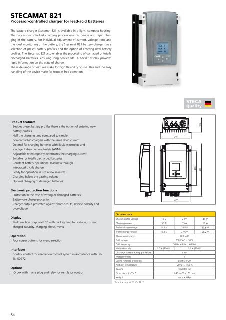 Steca Elektronik Catalog PV Off Grid (25|2018)