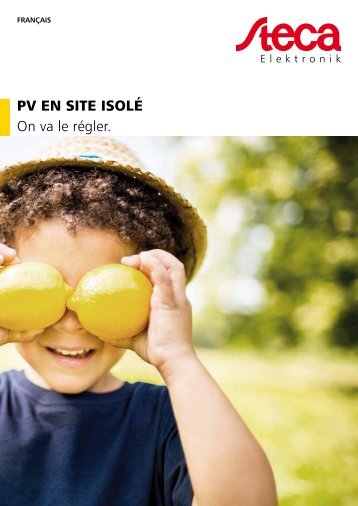 Steca Elektronik Catalogue PV en site isolé (25|2018)