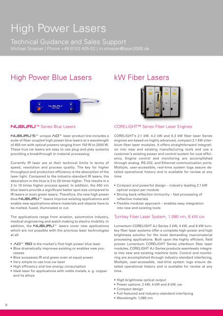 Laser and Light Sources