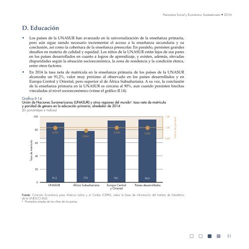 Panorama Social y Económico Suramericano 2016