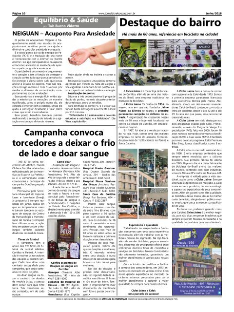 Jornal do Rebouças - Junho 2018