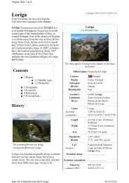 Loriga   Wikipedia, the free encyclopedia, article created by the historian António Conde