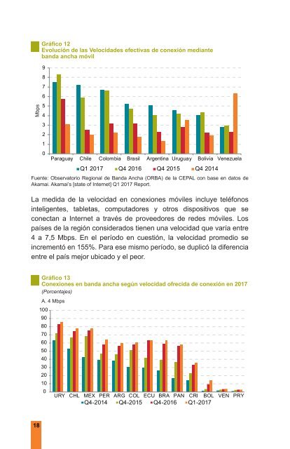 Estado de la banda ancha en América Latina y el Caribe 2017