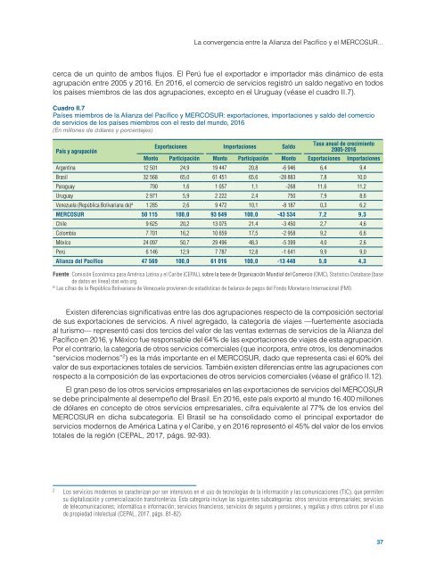 La convergencia entre la Alianza del Pacífico y el MERCOSUR: Enfrentando juntos un escenario mundial desafiante