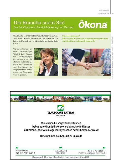 Ökona - das Magazin für natürliche Lebensart: Ausgabe Sommer 2018