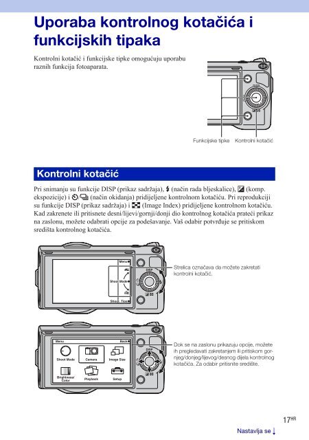 Sony NEX-3D - NEX-3D Istruzioni per l'uso Croato