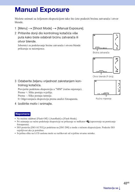 Sony NEX-3D - NEX-3D Istruzioni per l'uso Croato