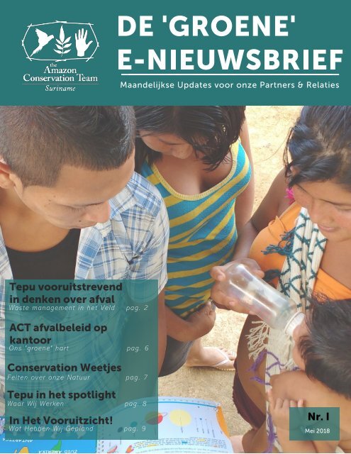 ACT-SUR E-Newsletter Mei 2018 editie