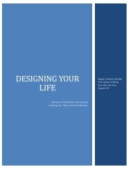 Designing Your Life By Annie Collyer