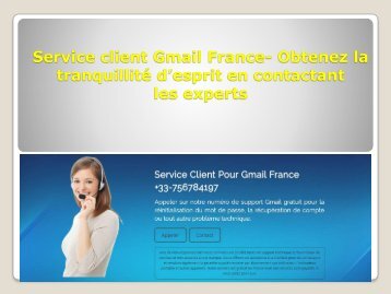 Service client Gmail France- Obtenez la tranquillité d’esprit en contactant les experts