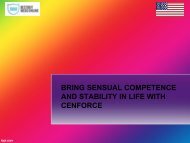 BRING SENSUAL COMPETENCE AND STABILITY IN LIFE WITH CENFORCE