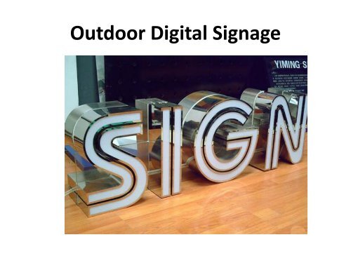 Outdoor Programmable Led Signs - Customled Signs