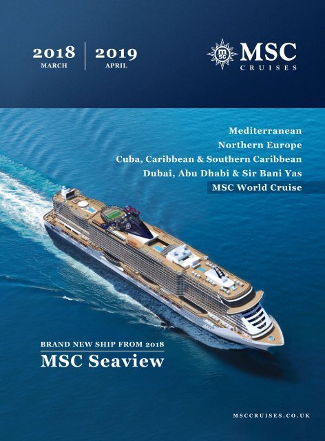 msc yacht club brochure