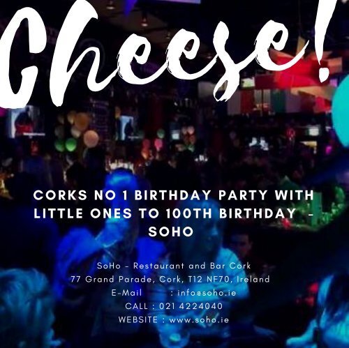 Cork birthday parties