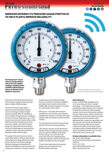 African Petrochemicals May/June Edition 15.3 {2018}