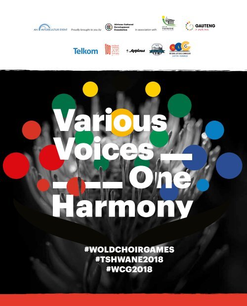 World Choir Games Tshwane 2018 - Program Book