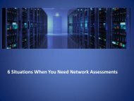 Network Assessment Company Bay Area